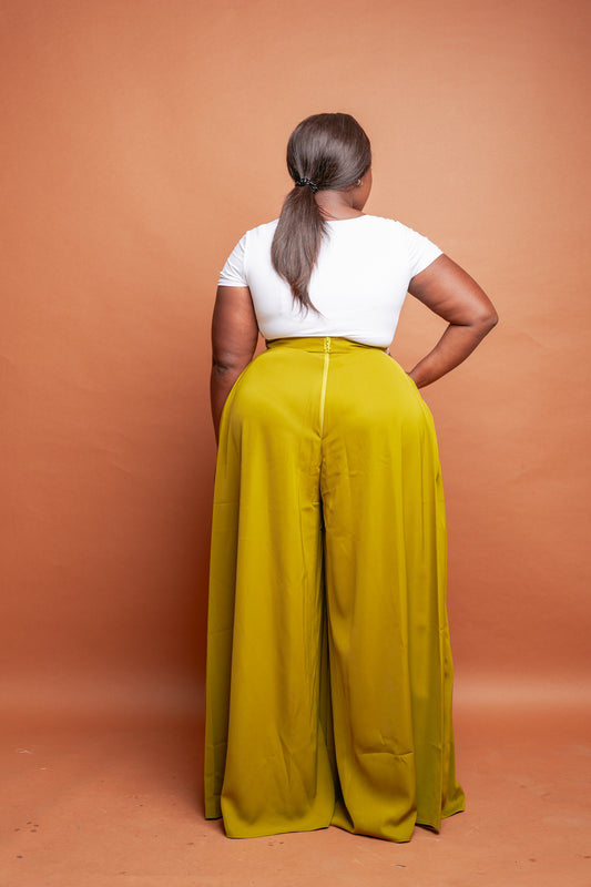 Afya Pants - Money Green