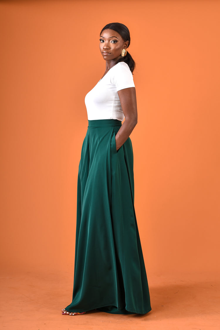 Afya Pants Emerald Green