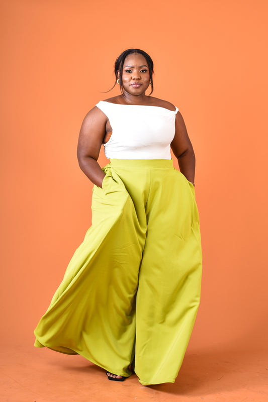 Afya Pants Lime Green