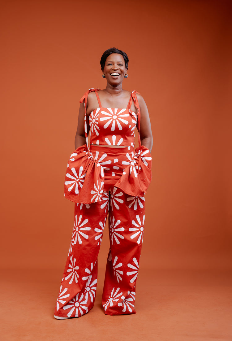 Sola Dhurungi Two Piece Set