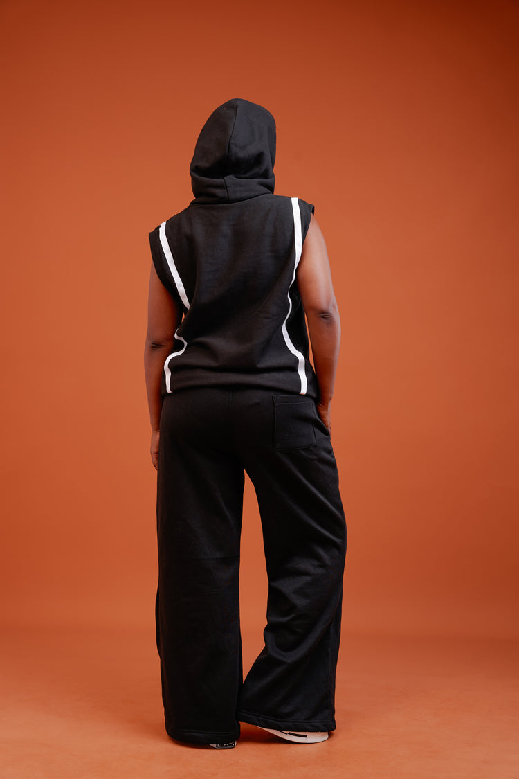 Pepea Vest Hoodie Set