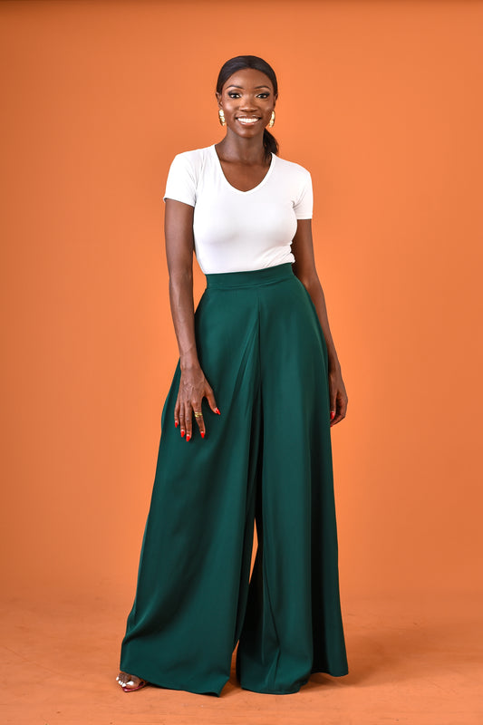 Afya Pants Emerald  Green