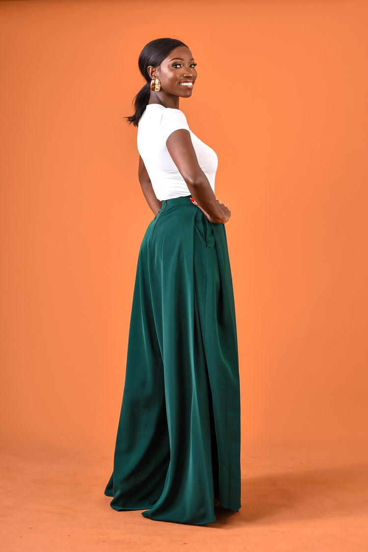 Afya Pants Emerald  Green