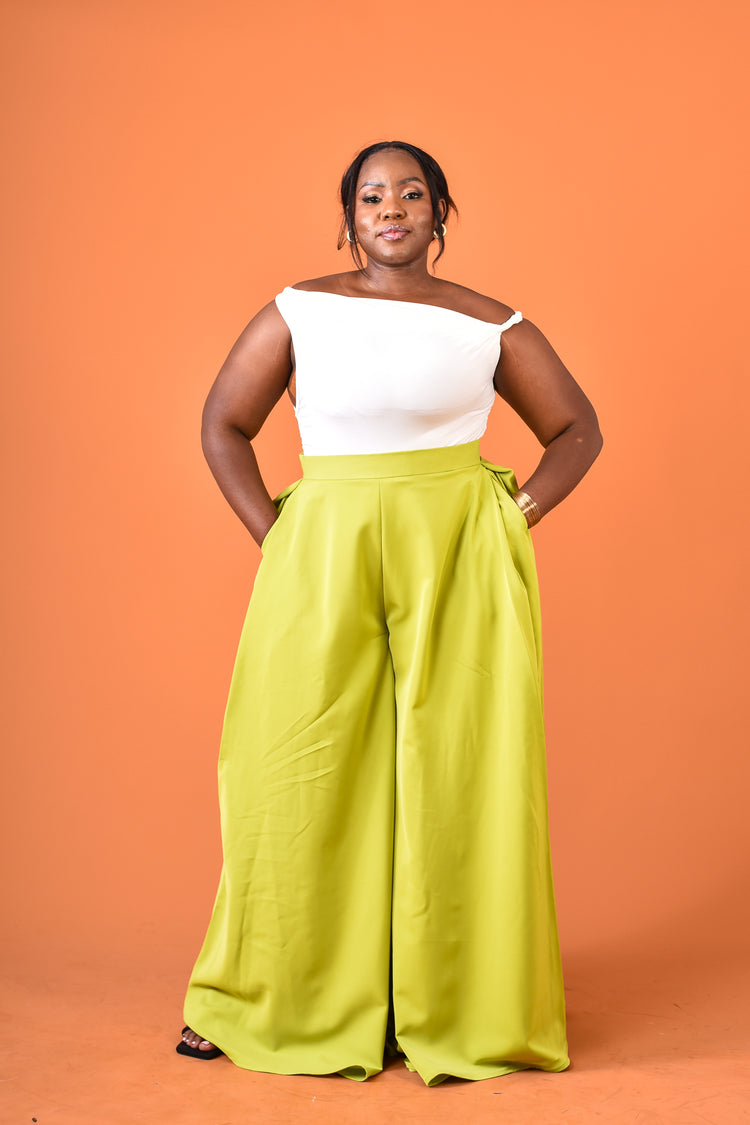 Afya Pants Lime Green