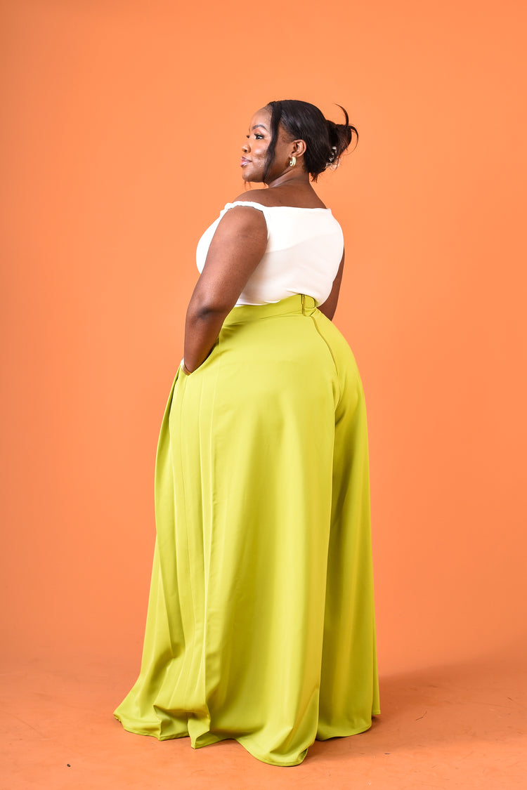 Afya Pants Lime Green