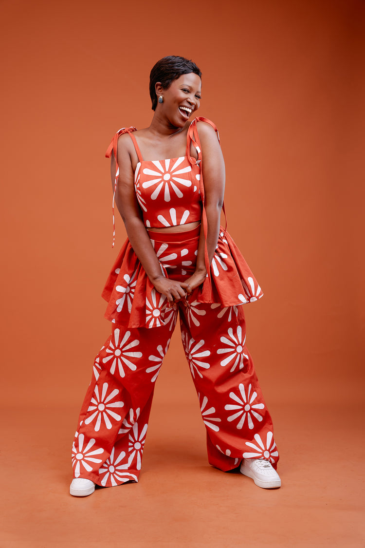 Sola Dhurungi Two Piece Set