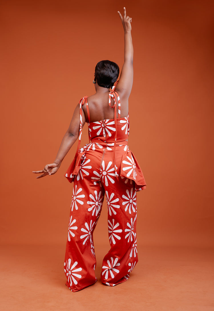 Sola Dhurungi Two Piece Set
