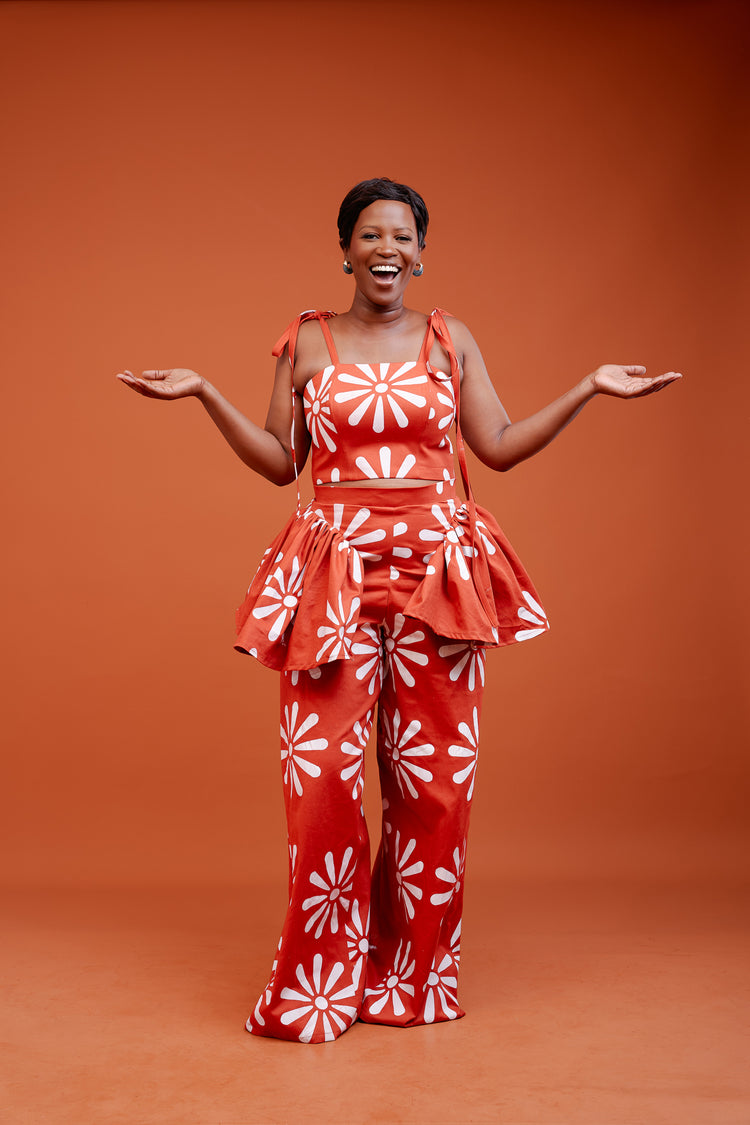 Sola Dhurungi Two Piece Set