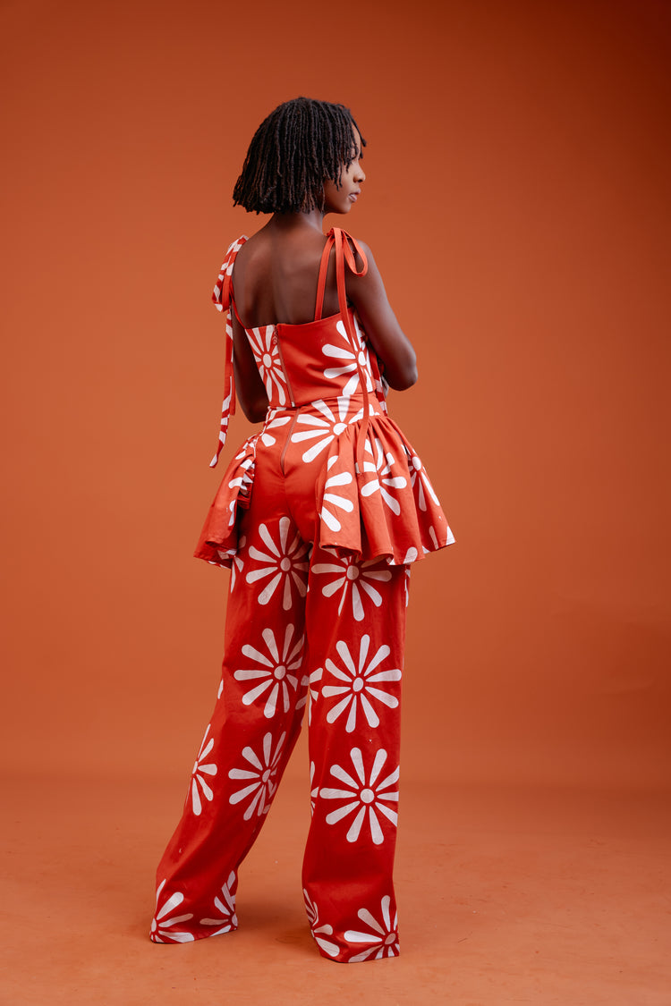 Sola Dhurungi Two Piece Set
