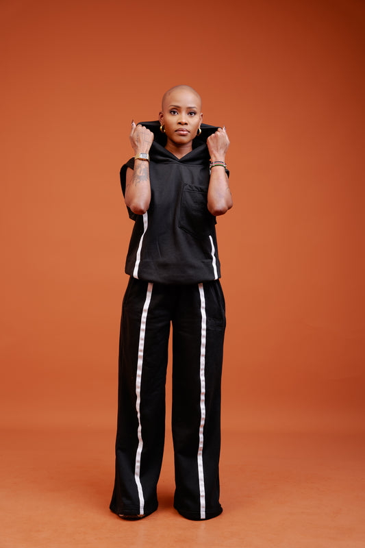 Pepea Vest Hoodie Set