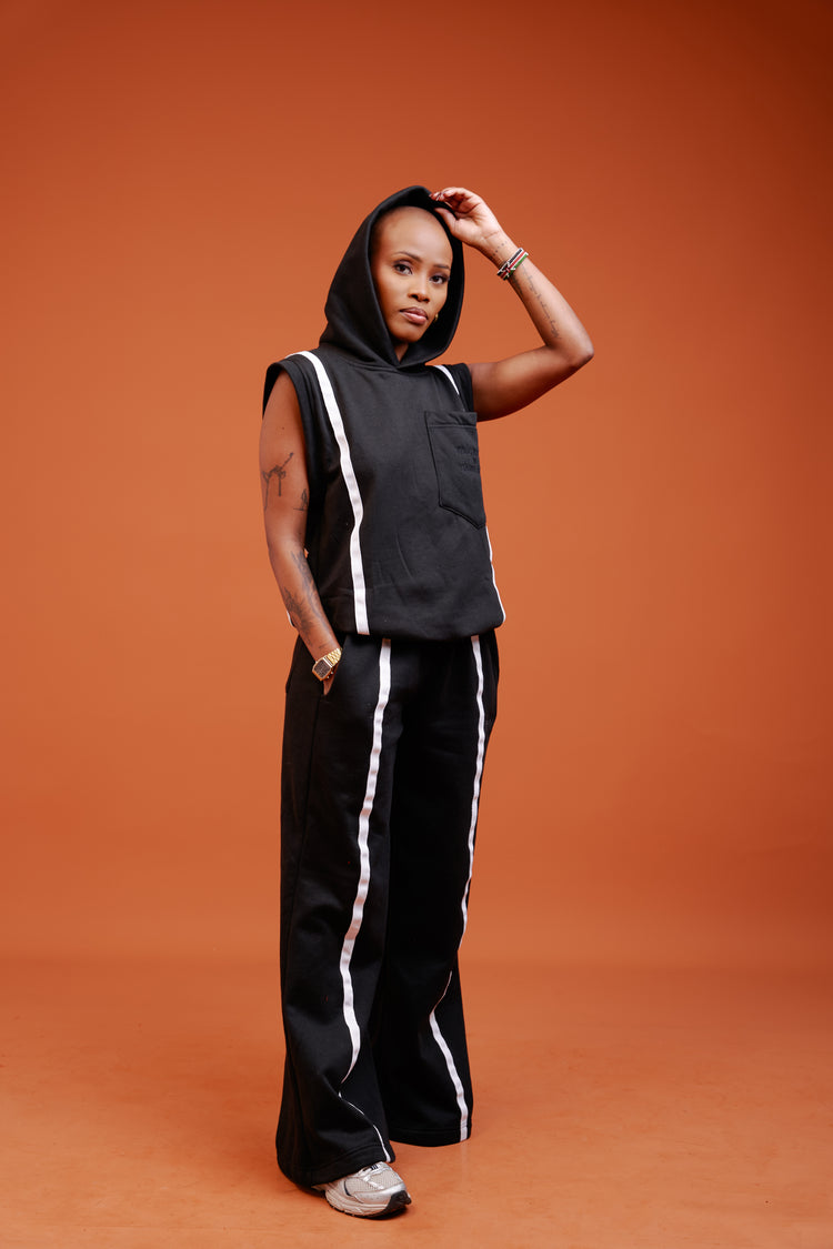 Pepea Vest Hoodie Set